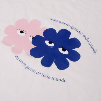 Camiseta ”Não quero agradar”